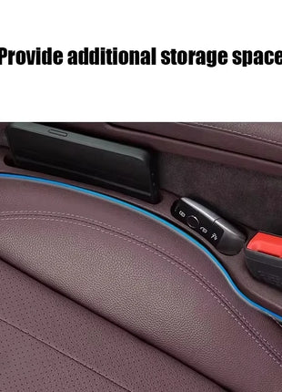 2pcs Car Seat Gap Filler Organizer Waterproof Car Seat Gap Plug Strip