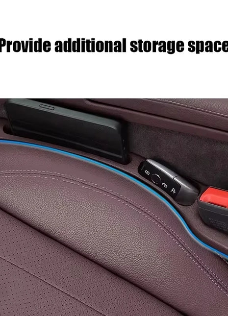 2pcs Car Seat Gap Filler Organizer Waterproof Car Seat Gap Plug Strip