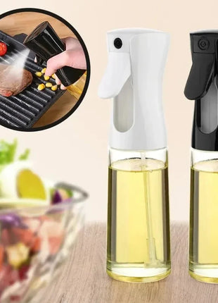 1pc 200ml/300ml Oil Spray Bottle Kitchen Cooking Olive Oil Dispenser