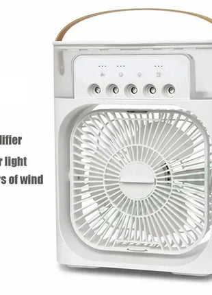 Air Humidifier Cooling USB Fan Water Mist small refrigeration air