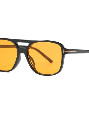 New Fashion Pilot Sunglasses Women Double Bridge Oversized Sun Glasses