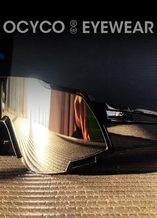OCYCO New Rideing Oversized Steampunk Goggle Sunglasses Men Punk Sun