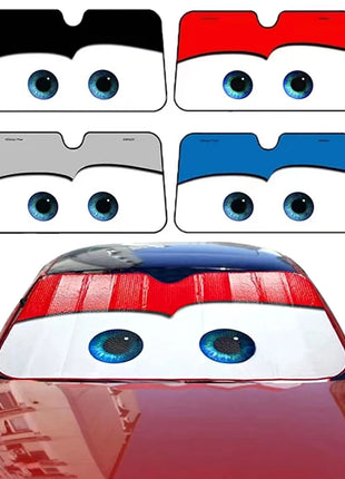 Car Solar Protection 4 Colors Eyes Heated Windshield Sunshade Car
