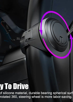 Car Steering Wheel Booster Ball Turning Spinner Knob Bearing Power