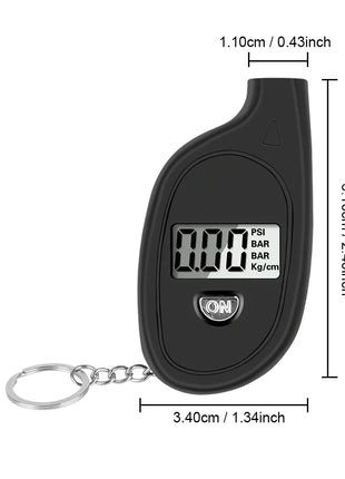 Car Tire Air Pressure Tester Meter Tire Gauge Digital LCD Display Auto