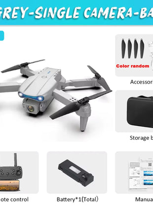 E99 K3 Pro Drone HD Professional 4k drone Dual Camera WIFI fpv