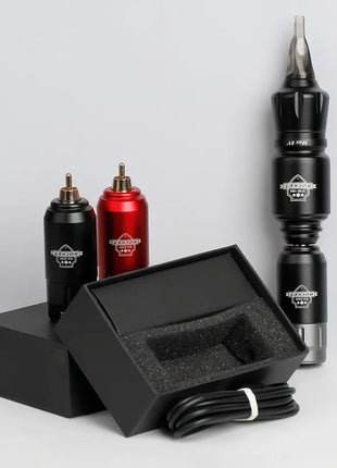 DMTATTOO Mini Rocket Tattoo Machine Set Japan Motor Wireless Tattoo