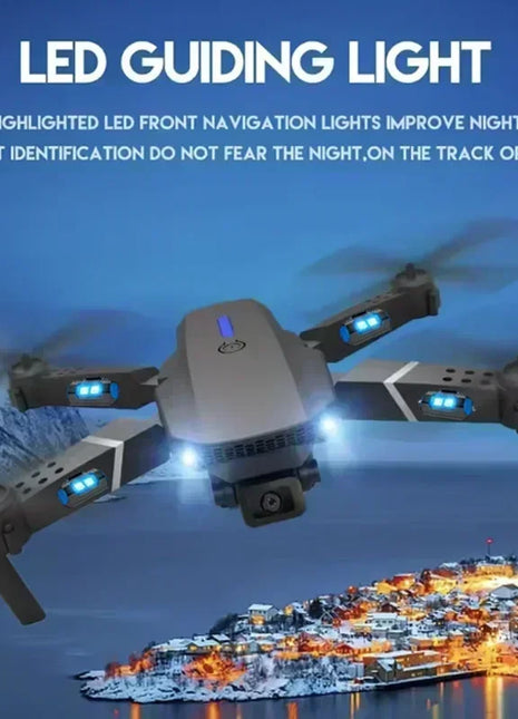 New E88 Pro WIFI FPV Drone Wide Angle HD 4K 1080P Camera Height Hold