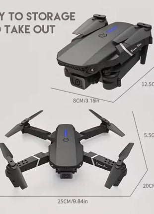 New E88 Pro WIFI FPV Drone Wide Angle HD 4K 1080P Camera Height Hold