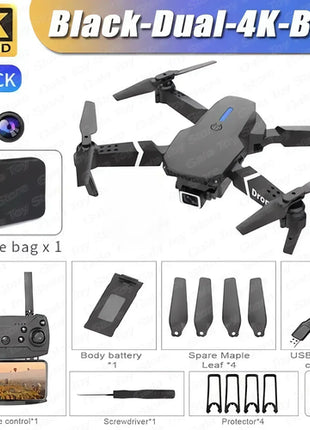 New E88 Pro WIFI FPV Drone Wide Angle HD 4K 1080P Camera Height Hold