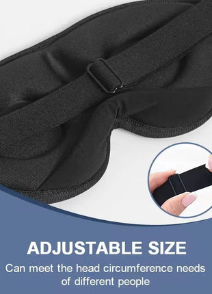 Eye Mask for Sleeping 3D Contoured Cup Blindfold Concave Molded Night