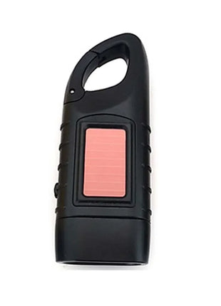Portable LED Flashlight Tent Light Hand Crank Dynamo Solar Power Torch