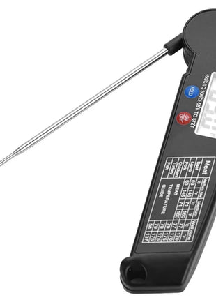 Foldable Digital Food Thermometer for Meat Water Milk Cooking Food