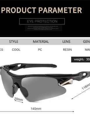 Sports Men Sunglasses Road Cycling Glasses Mountain Riding Protection