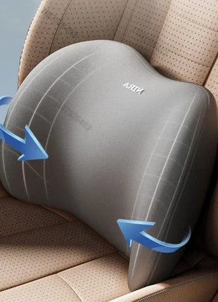 Car Headrest Lumbar Support Memory Cushion Foam Vertebral Lumbar Auto