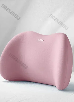 Car Headrest Lumbar Support Memory Cushion Foam Vertebral Lumbar Auto