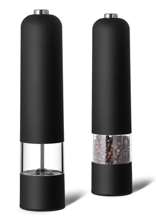 Kitchen Wholesale Battery Plastic Salt Pepper Mill Electric Battery