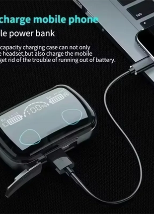 M10 Bluetooth Earphones Handfree LED Dispay Bluetooth Headphones HiFi