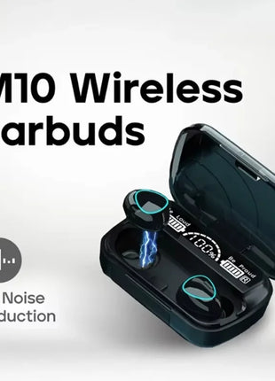 M10 Bluetooth Earphones Handfree LED Dispay Bluetooth Headphones HiFi