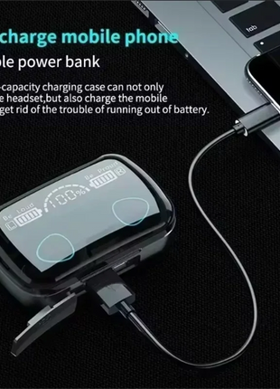 M10 Bluetooth Earphones Handfree LED Dispay Bluetooth Headphones HiFi