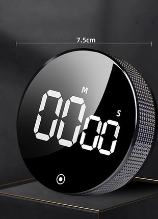 Magnetic Kitchen Timer Digital Timer Manual Countdown Alarm Clock