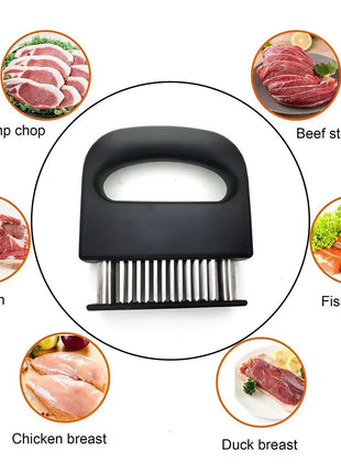 Meat Tenderizer 48 Steel Needles Meat Tenderizer Steak Softener