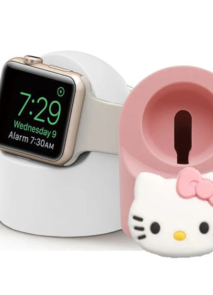 MINISO Hello Kitty Silicone Charger Stand For Apple Watch Series 10 9