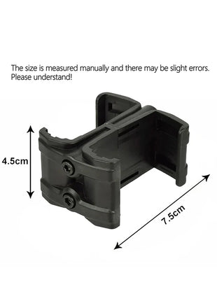 NEW Tactical rifle clip, AK/AR15/M4 Airsoft Mag dual parallelizer