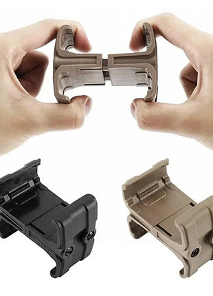 NEW Tactical rifle clip, AK/AR15/M4 Airsoft Mag dual parallelizer