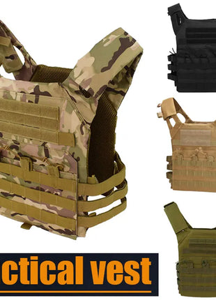Nylon Tactical Vest Body Armor Hunting Carrier Airsoft Accessories