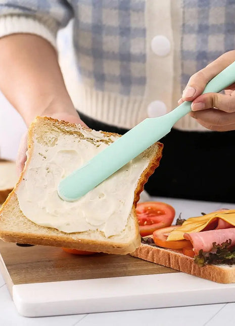 One-Piece Spatulaall-In-One Silicone Cake Buttercream Spatulabutter