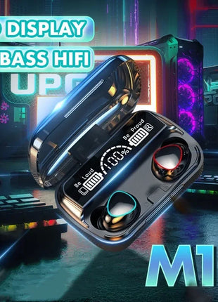 Original M10 Headphones Bluetooth Wireless Earpods Sports Stereo Noise