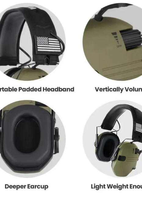 Original Military Tactical Electronic Shooting Earmuffs Outdoor