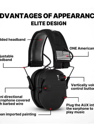 Original Military Tactical Electronic Shooting Earmuffs Outdoor