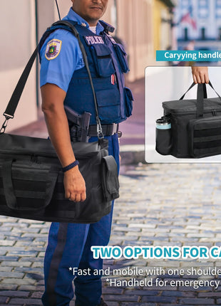 Outdoor Patrol Bag Used By Law Enforcement Police Gear Water Resistant