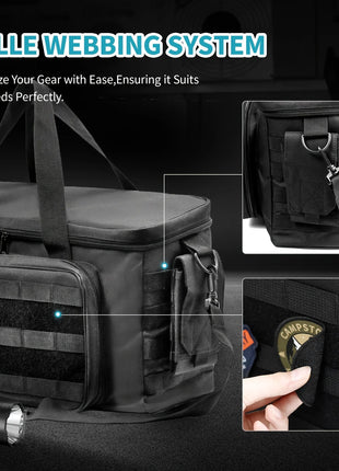 Outdoor Patrol Bag Used By Law Enforcement Police Gear Water Resistant