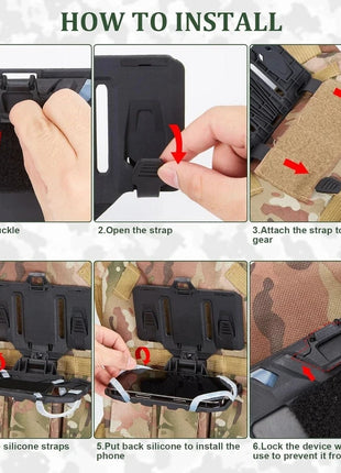 Outdoor Tactical MOLLE Folding Navigation Board Airsoft Map Case Admin