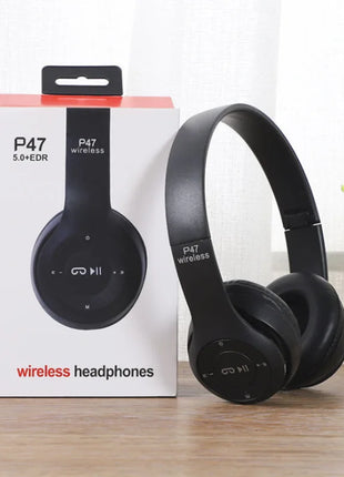 P47 Wireless bluetooth headphone With Mic Noise Cancelling Headsets