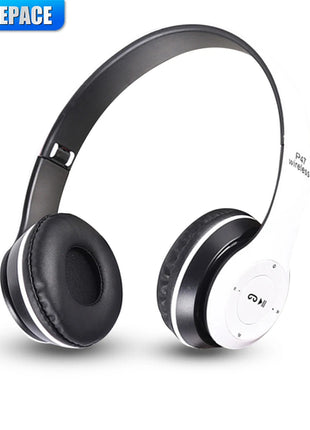 P47 Wireless bluetooth headphone With Mic Noise Cancelling Headsets