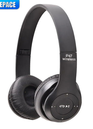 P47 Wireless bluetooth headphone With Mic Noise Cancelling Headsets