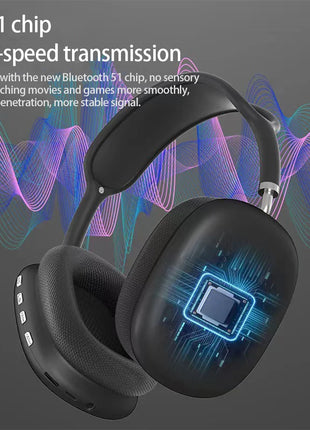 P9 Wireless Bluetooth Headset Outdoor Sports Gaming Wireless