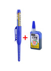 blue 1pen 1ink