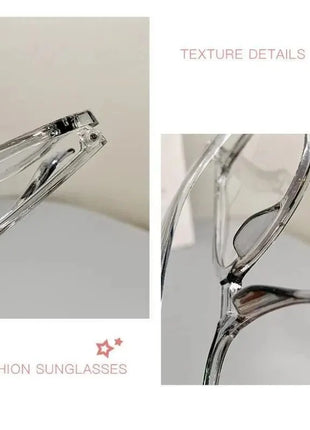 Round Eyewear Transparent Computer Glasses Frame Women Men Anti Blue