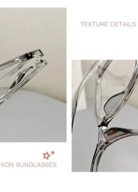 Round Eyewear Transparent Computer Glasses Frame Women Men Anti Blue