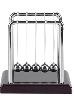 Newton's Cradle Desk Table Decor Metal Pendulum Ball Steel Balance