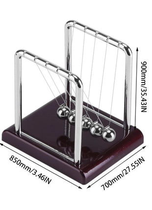 Newton's Cradle Desk Table Decor Metal Pendulum Ball Steel Balance