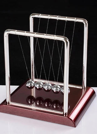 Newton's Cradle Desk Table Decor Metal Pendulum Ball Steel Balance