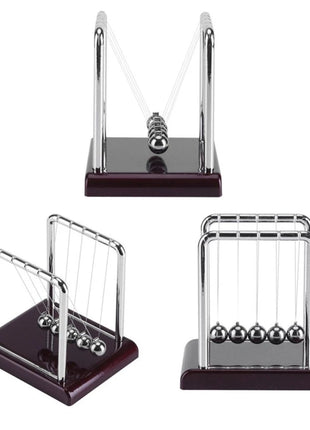 Newton's Cradle Desk Table Decor Metal Pendulum Ball Steel Balance