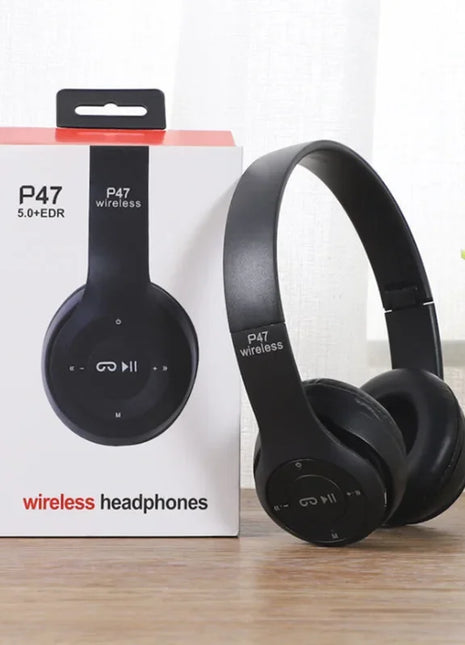 Stereo p47 headset 5.0 Bluetooth headset folding series wireless