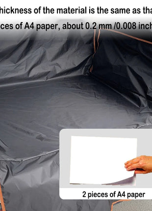 SUV Cargo Liner - Waterproof Trunk Seat Cover for Back Cargo Area,